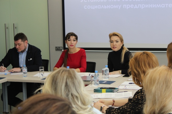 Анна Данилова провела установочное заседание комитета по социальному предпринимательству 