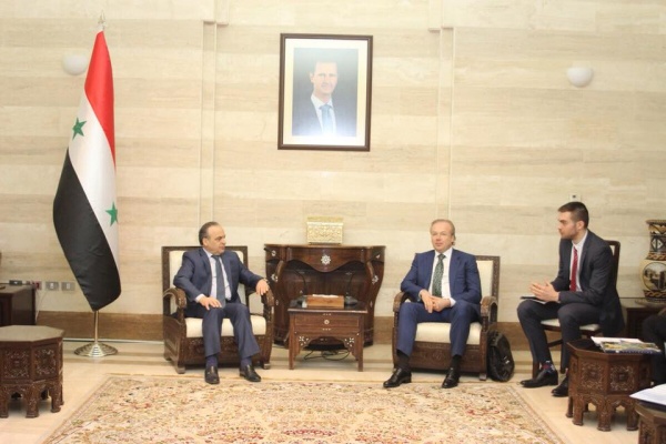 Андрей Назаров встретился с премьер-министром Сирии в Дамаске