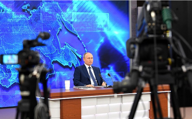 Президент России  Владимир Путин на ежегодной пресс-конференции: Нового всероссийского локдауна не будет